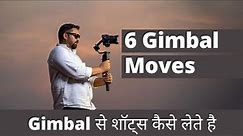 6 Gimbal Technique For Cinematography ,How to take cinematic shots with Gimbal,Creative Gimbal Moves
