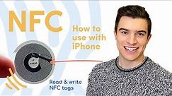 Get started with NFC tags on iPhone