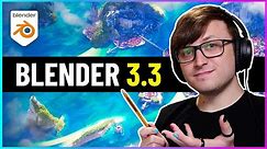 Blender 3.3 - What Are the New Features?
