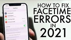 How To FIX Common FaceTime Issues! (FaceTime Notifications, FaceTime Activation Errors)