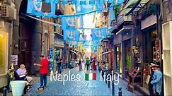 Naples, Italy | Exploring the historic center of Naples | A summer walk tour