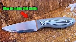 How To Make a Knife From a Beginners Perspective