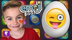 Giant Emoji Surprise Egg by HobbyKidsTV