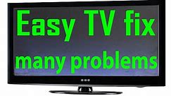Flat screen TV repair no picture only sound