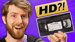 We Bought HD Movies on Cassette Tape and They're AMAZING! - D-VHS and D-Theater