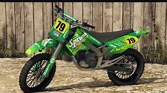 Grand Theft Auto 5 online buying and maxing out a dirt bike