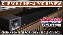 Klipsch Cinema 700 Review | 3.1 Sound Bar System | Dolby Atmos | $650 Costco Exclusive