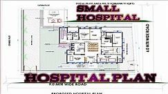 Hospital plan, Small hospital floor plan