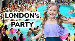 11 year old throws POOL PARTY!!