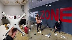 We Found Tons of Drones Inside an Abandoned Drone Store & Flying School! - Everything Left Behind!