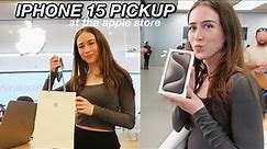 Picking Up The New iPhone 15 Pro Max | Apple Store Vlog