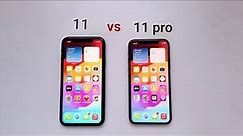 iphone 11 vs iphone 11 pro speed test | comparison