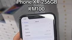 iPhone XR 256GB RM100 - Perfect Condition!