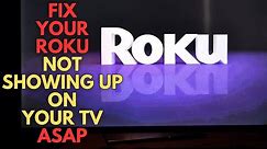 Roku Not Showing Up on TV: How to Fix