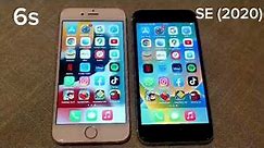 Speed Test - Apple iPhone 6s VS Apple iPhone SE (2020)