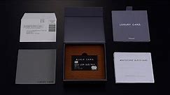 Unboxing the Mastercard® Black Card™