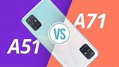 Samsung Galaxy A51 vs Galaxy A71 [COMPARATIVO]