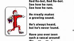 Red Ro-bot, Letterland Full HD Song