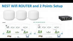 Google NEST MESH WiFi Router Setup - Step by Step