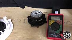 Testing Speakers with a Meter
