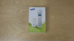 Samsung GT-1270 Flip Phone - Unboxing (4K)