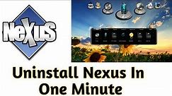 How To Uninstall Nexus Dock Windows 10 Theme || Remove Nexus Permanently