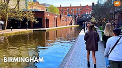 Birmingham City Centre 🌞Sunny Morning Walk | 4K HD | England | UK | 2022