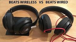 Beats Studio Wired Vs Beats Studio Wireless Headphone Review!