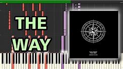 The way - Zack Hemsey 🎹 piano tutorial + sheet music