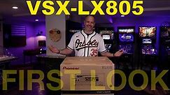 Pioneer Elite VSX-LX805 Overview Review and Unboxing!