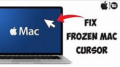 How to Fix a Frozen Mac Cursor 2024