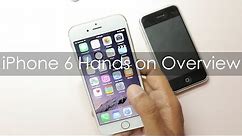 iPhone 6 Hands On Overview First Looks & Impressions