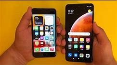 iPhone 6s vs Xiaomi Redmi Note 9s in 2021