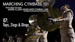 Marching Cymbals 101: 07 Taps, Dings and Zings