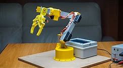 How To Make an Arduino Robotic Arm Controlled by Touch Interface