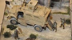MRAP Maxx Pro "Afghani Search" Diorama Build