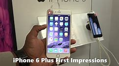 iPhone 6 Plus first impressions