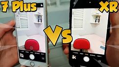iPhone XR vs iPhone 7 Plus QUAL CÂMERA É MELHOR, VIDEO E FOTO - REVIEW