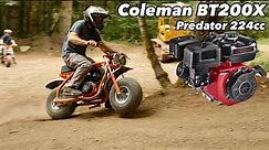 Coleman BT200X Mini Bike Performance Parts, Build, predator 224 Ghost 212cc Part 2