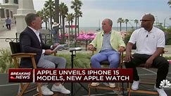 Wedbush's Dan Ives and CIC Wealth's Malcolm Ethridge debate Apple shares following big iPhone event