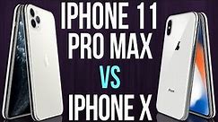iPhone 11 Pro Max vs iPhone X (Comparativo)