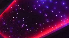Starry Sky. Led lighting. FIber Optic Lighting. Led RGB Strips. Fiber optic star ceiling