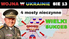 13 SIE: Rosjanie Mają Poważny Problem! WSZYSTKIE MOSTY SPALONE! | Wojna w Ukrainie Wyjaśniona