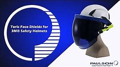 Toric Face Shields Compatible with 3M® Safety Helmets