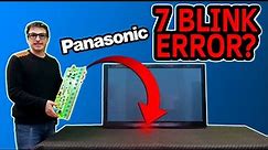 Panasonic 7 & 14 blink error code repair TC-P42S30 / TC-P42ST30