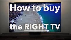 How to buy a TV: Make sure you get the right one | Crutchfield