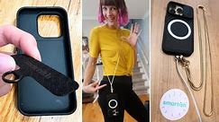 How to add a strap to ANY phone case!!
