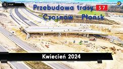 Poza kanałem... | 🎞 Przebudowa trasy S7 na odcinku Czosnów - Płońsk [Kwiecień '24]