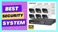 New 4K Security Camera System 8MP Audio Mic CCTV POE NVR AI Color