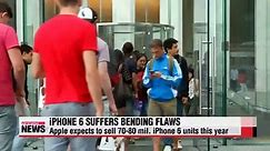 iPhone 6 users report serious bending issues